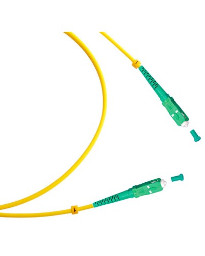 Шнур оптический simplex SC/APC-SC/APC 9/125 sm 10м LSZH Cabeus FOP(s)-9-SC/APC-SC/APC-10m в Березниках Патч-корды оптические Pintop.ru