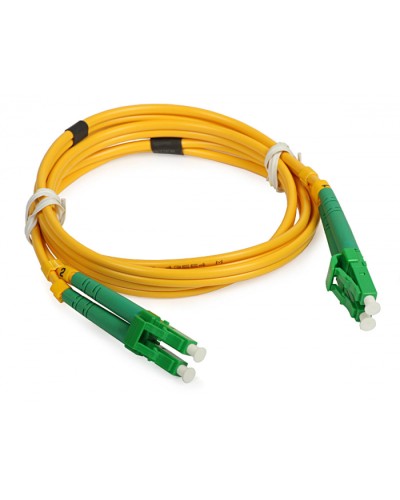 Шнур оптический duplex LC/APC-LC/APC 9/125 sm 10м LSZH Cabeus FOP(d)-9-LC/APC-LC/APC-10m в Березниках Патч-корды оптические Pintop.ru