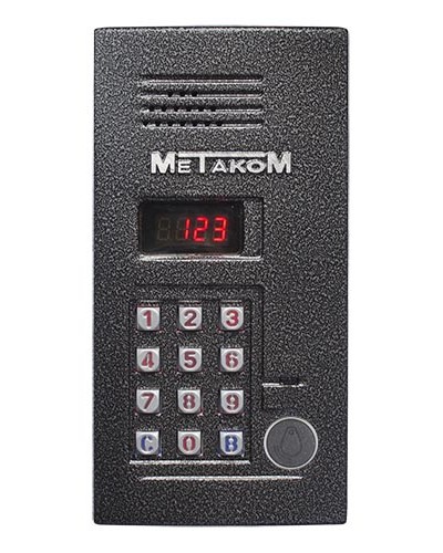 Блок вызова домофона Метаком MK2012-RFE в Березниках Блоки вызова многоабонентные Pintop.ru