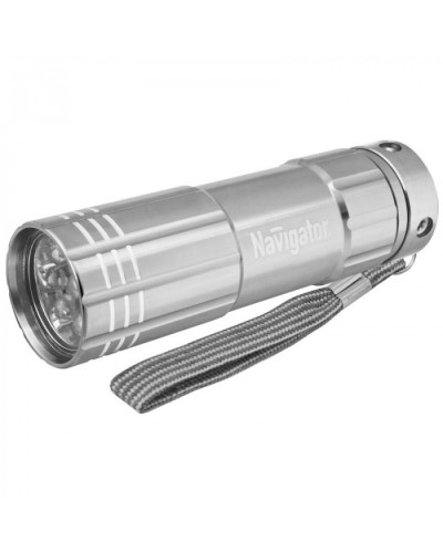 Фонарь Navigator 94 928 NPT-CM07-3АAA алюм.9LED, блист. в Березниках Источники света(Лампы) Pintop.ru