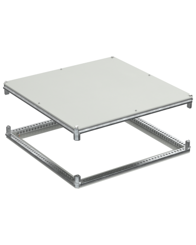 FORMAT Крыша и основание (под фланец) 1000х1000мм IEK (FO-00-KOF-100-100) в Березниках Аксессуары для стоек и шкафов Pintop.ru