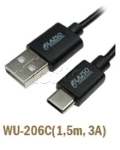 Кабель для передачи данных и зарядки LazsoWU-206C(1,5m, 3А) в Березниках Оборудование для видеонаблюдения Pintop.ru