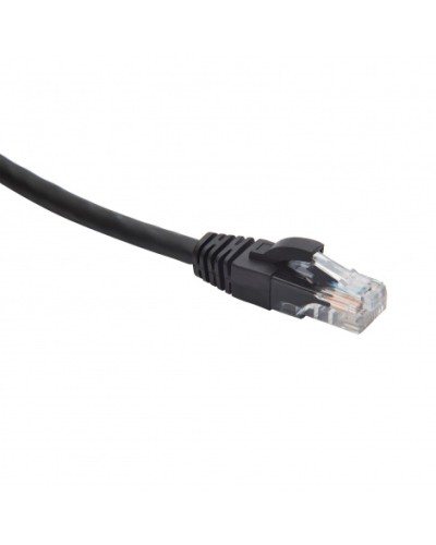 Шнур коммутационный U/UTP категория 5e LSZH нг(А)-HF 5,0 м, черный Datarex DR-181915 в Березниках Патчкорды (медные) Pintop.ru