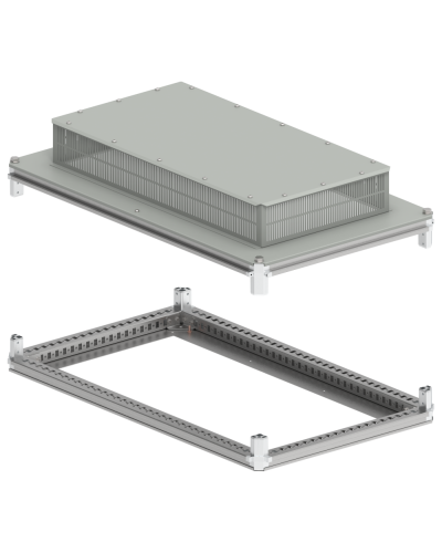 FORMAT Крыша и основание (под фланец) 600х1000мм IP31 IEK (FO-00-KOF-060-100-31) в Березниках Аксессуары для стоек и шкафов Pintop.ru
