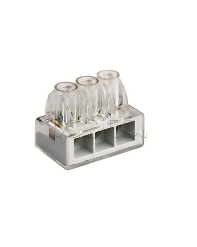 Колодка клеммная соединительная 3х6 мм. DKC B163 в Березниках Клеммные колодки Pintop.ru