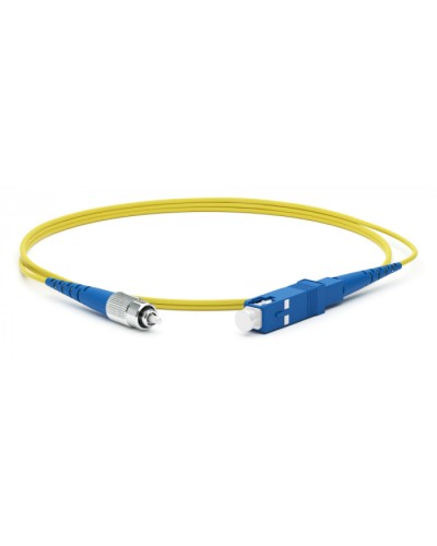 Патч-корд волоконно-оптический Hyperline FC-S2-9-FC/UR-FC/UR-H-20M-LSZH-YL в Березниках Патч-корды оптические Pintop.ru