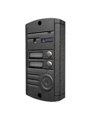 Видеопанель вызывная накладная цветная на 2 абонента Activision AVP-452 (PAL, антик) в Березниках Вызывные видеопанели малоабонентные Pintop.ru