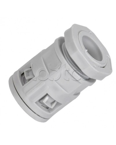 ELASTA Муфта вводная для гофрированных труб MVN32 IP40 IEK (ET-TA00D-MVN-032-K41-010) в Березниках Повороты, муфты, тройники Pintop.ru