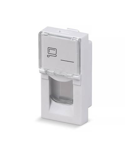 Вставка 45x22,5 (Mosaic) для 1 модуля формата Keystone Jack Cabeus (FP-L-22,5-1M) в Березниках Модули Keystone Pintop.ru