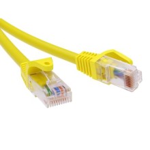 Патч-корд неэкранированный CAT6 U/UTP 4х2, LSZH, желтый, 1.5м DKC RN6UU4515YL