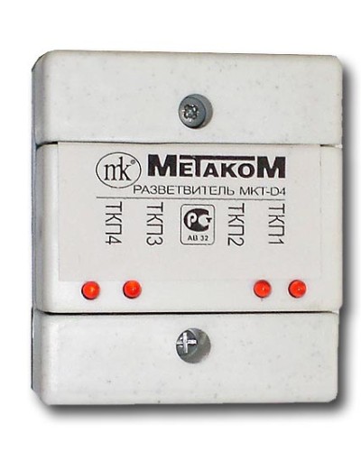 Разветвитель трубок Метаком MKT-D4 в Березниках Аксессуары для многоабонентных систем Pintop.ru