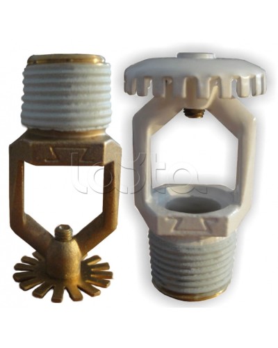 Ороситель дренчерный водяной и пенный Спецавтоматика ДУО0-РНо0,42-R1/2/В3-SР-К80 с резьбовым герметиком в Березниках Оросители Pintop.ru