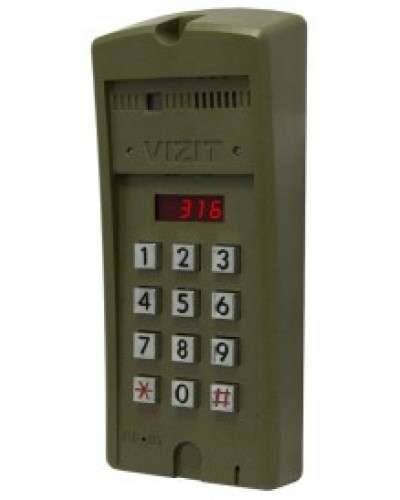 Блок вызова для совместной работы с БУД-302 Vizit БВД-316R в Березниках Блоки вызова многоабонентные Pintop.ru