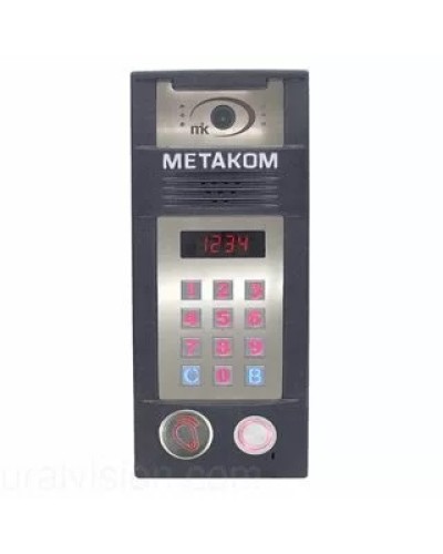 Многоабонентый антивандальный блок вызова со встроенной гибридной видеокамерой Метаком MК2018-TMRFVH в Березниках Блоки вызова многоабонентные Pintop.ru