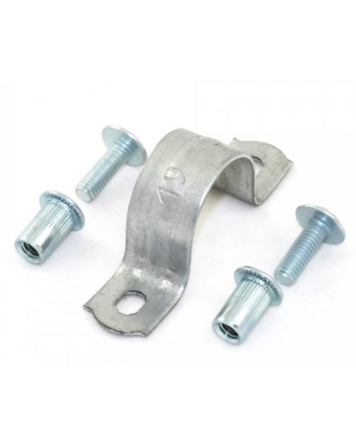 Комплекты для крепления ОКЛ с использованием винта, заклепки и скобы СМД 25-26 (100 шт) Промрукав (PR08.5033) в Березниках Держатели, клипсы, скобы Pintop.ru