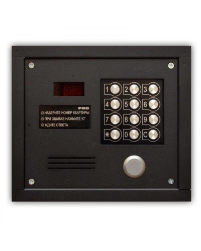 Цифровой домофон Олевс PRO-EM черный в Березниках Домофония Pintop.ru