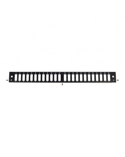 Панель лицевая для выдвижной оптич. полки, 24 SC Duplex/24 LC Quadra, черный Datarex DR-546145 в Березниках Патч-панели Pintop.ru