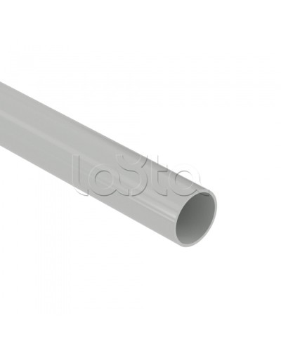 Труба глад. ПВХ 40 мм 3 м жесткая атмосферостойкая серый (30 м) DKC (63940UF) в Березниках Гладкая труба Pintop.ru