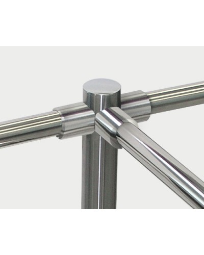 Патрубок прямой для крепления поручней PERCo-BH02 0-10 в Березниках Ограждения Pintop.ru