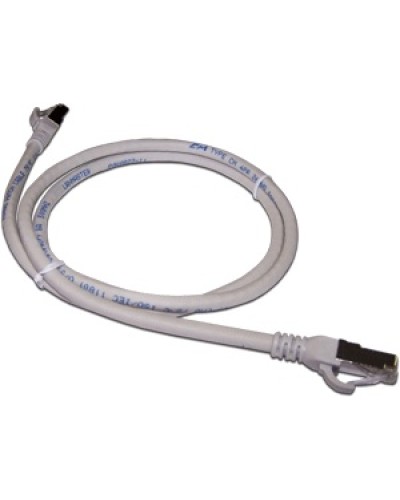 Патч-корд RJ45 - RJ45, 4 пары, FTP, категория 6A, 5 м, серый LANMASTER LAN6A-S45-45-5.0-GY в Березниках Патчкорды (медные) Pintop.ru