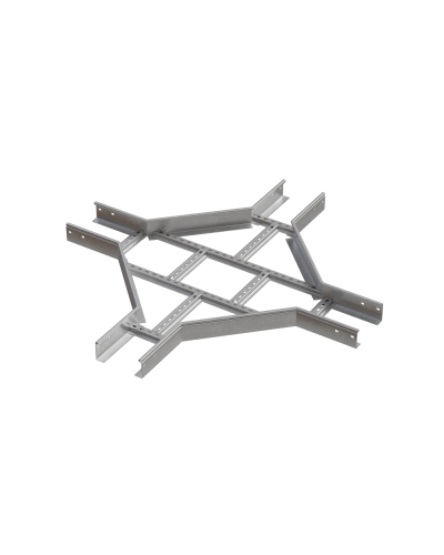 Х-разветвитель лестничный 80х800х1,2 мм HD85 N КМ-профиль (LXD80-800-1.2 HD85 N) в Березниках Аксессуары для лотков Pintop.ru