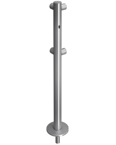 Стойкаограждения съемная L-образная Oxgard ВЗР 1996Р.21-05 в Березниках Ограждения Pintop.ru