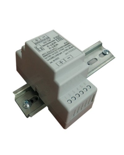 Барьер искрозащиты Магнито-контакт «АБИ-1DIN» (24В, 100мА, IP20) в Березниках Комутационные взрывозащищенные коробки Pintop.ru