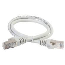 ITK Коммутационный шнур (патч-корд), кат.5Е FTP, 15м, серый (PC01-C5EF-15M)
