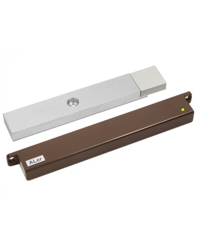 Замок электромагнитный Aler AL-200 PRemium (12 В, коричневый) в Березниках Электромагнитные замки Pintop.ru