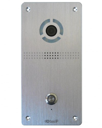 Панель вызывная BAS-IP AV-04FD SILVER в Березниках Вызывные IP панели Pintop.ru