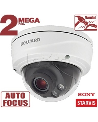 IP-камера видеонаблюдения купольная Beward SV2010DVZ в Березниках IP-камеры Pintop.ru