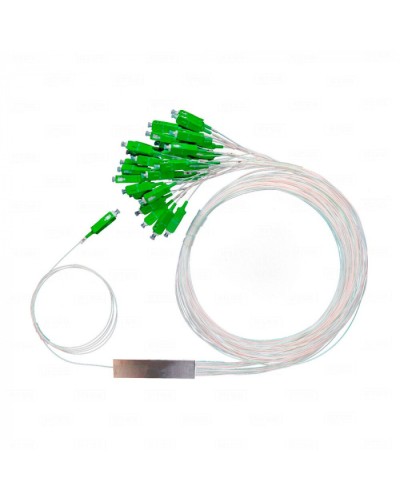 Разветвитель план 1х32 окон SC/APC 9/125 вывод 1,5м буфер 0.9мм 1260/1650 Cabeus (FCT-PLC-1/32-9-SC/A-1.5-0.9) в Березниках Оптические разветвители (сплиттеры) Pintop.ru