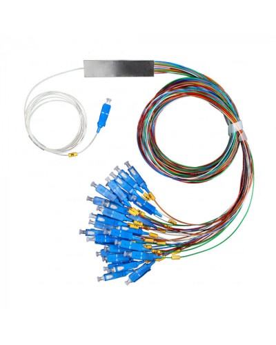 Разветвитель план 1х4 окон SC/UPC 9/125 вывод 1,5м буфер 0.9мм 1260/1650 Cabeus (FCT-PLC-1/4-9-SC/U-1.5-0.9) в Березниках Оптические разветвители (сплиттеры) Pintop.ru