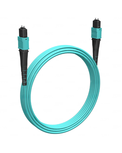 Кабельная сборка MPO(M) -MPO(M)-12 волокон 50/125 OM3, 2 m Cabeus (FOP-50-OM3-12-MPO(M)-12-MPO(M)-B-2m) в Березниках Кабельные сборки (оптические) Pintop.ru