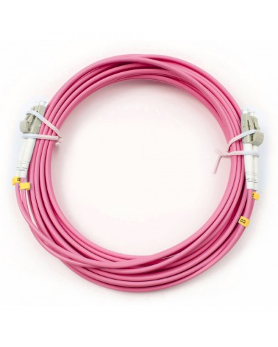 Шнур оптический duplex LC-LC 50/125 mm OM4 5м LSZH Cabeus FOP-50-OM4-LC-LC-5m в Березниках Патч-корды оптические Pintop.ru