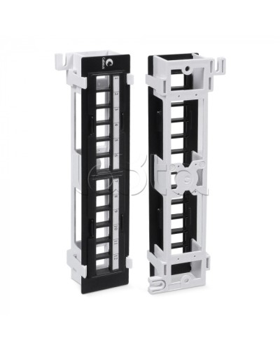 Патч-панель настенная 12 портов без модулей Cabeus (PLB-12-WL) в Березниках Патч панель Pintop.ru