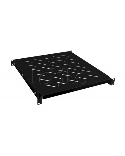 Полка регулируемая для шкафов и открытых стоек Cabeus (RA-J018-FC-700-100KG-BK) в Березниках Полки для шкафов и стоек Pintop.ru