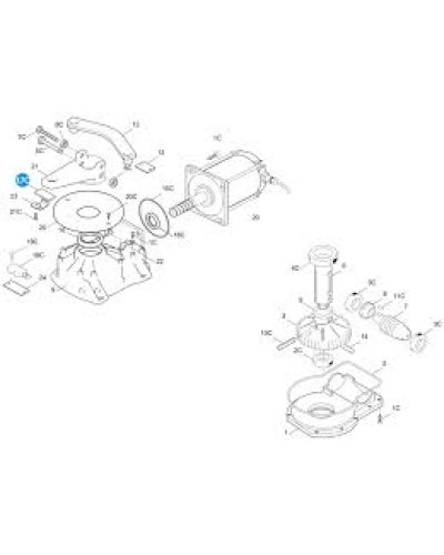 Защитный ключ электродвигателя SUPERFROG Came 119RIA041 в Березниках Запчасти для шлагбаумов и автоматики Pintop.ru