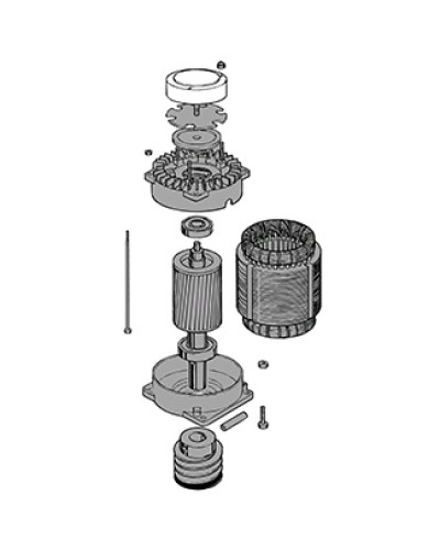 Электродвигатель C-BY Came 119RIC036 в Березниках Запчасти для шлагбаумов и автоматики Pintop.ru