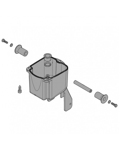 Корпус редуктора C010 Came 119RICX044 в Березниках Запчасти для шлагбаумов и автоматики Pintop.ru