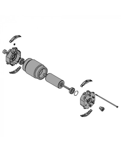 Электродвигатель АХ402304, AX412306, AX71230 Came 119RID313 в Березниках Запчасти для шлагбаумов и автоматики Pintop.ru