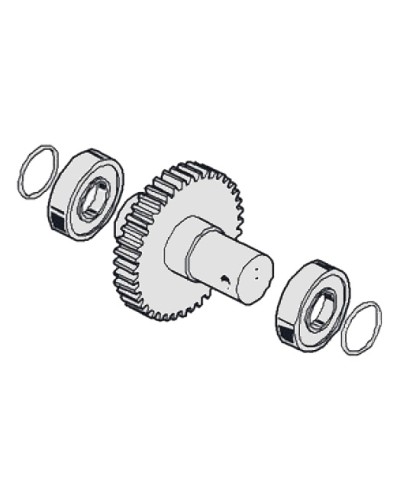 Вал выходной G6000 Came 119RIG054 в Березниках Запчасти для шлагбаумов и автоматики Pintop.ru