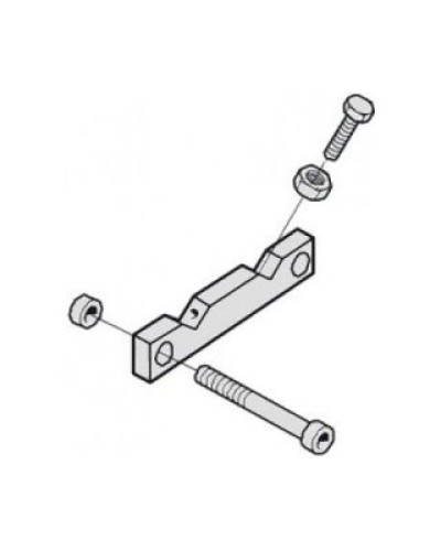 Ограничит. нижний с крепл. G4000 и G2500 Came 119RIG059 в Березниках Запчасти для шлагбаумов и автоматики Pintop.ru