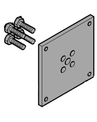 Фланец крепления стрелы шлагбаума 0,15*0,15 Came 119RIG169 в Березниках Запчасти для шлагбаумов и автоматики Pintop.ru