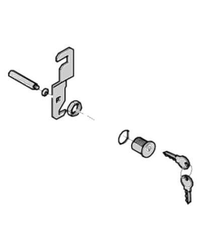 Замок дверцы G4040 G4041 Came 119RIG176 в Березниках Запчасти для шлагбаумов и автоматики Pintop.ru