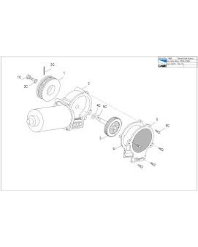 Моторедуктор RODEO Came 119RIP119 в Березниках Запчасти для шлагбаумов и автоматики Pintop.ru