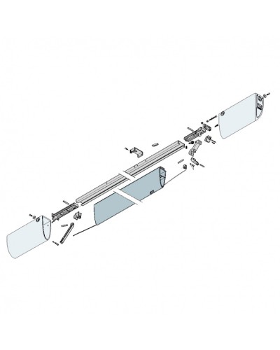 Механизм верхний профиля DF Came 119RIR226 в Березниках Запчасти для шлагбаумов и автоматики Pintop.ru