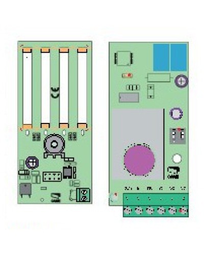 Плата TX DIW01 DBC01 Came 119RIR253 в Березниках Запчасти для шлагбаумов и автоматики Pintop.ru
