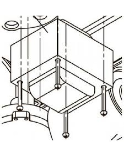 Корпус приемника DIW01 DBC01 Came 119RIR258 в Березниках Запчасти для шлагбаумов и автоматики Pintop.ru