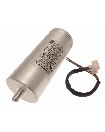 Конденсатор 25 мкФ с гибк. выводами и болтом Came 119RIR297 в Березниках Запчасти для шлагбаумов и автоматики Pintop.ru